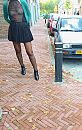 Voyeur en upskirt