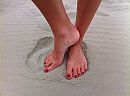 voetjes op het strand, foto 2592x1936, 7 reacties, 22 stemmen