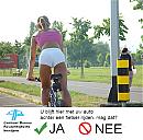 hier moet je achter blijven rijden, foto 500x490, 0 reacties, 4 stemmen
